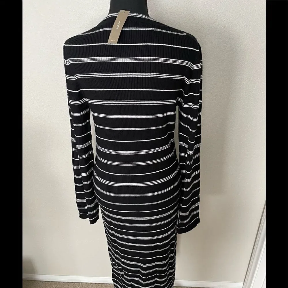 NWT J.Crew Knit Ribbed Sweater Dress